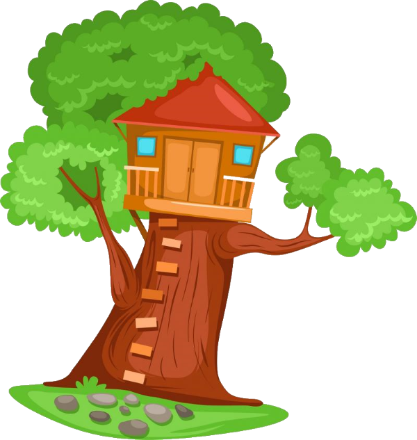 Portable House Tree Graphics Responsive Cartoon Network Clipart
