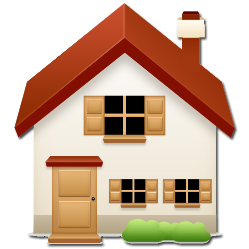 Real Manor Estate Icons House Computer Home Clipart