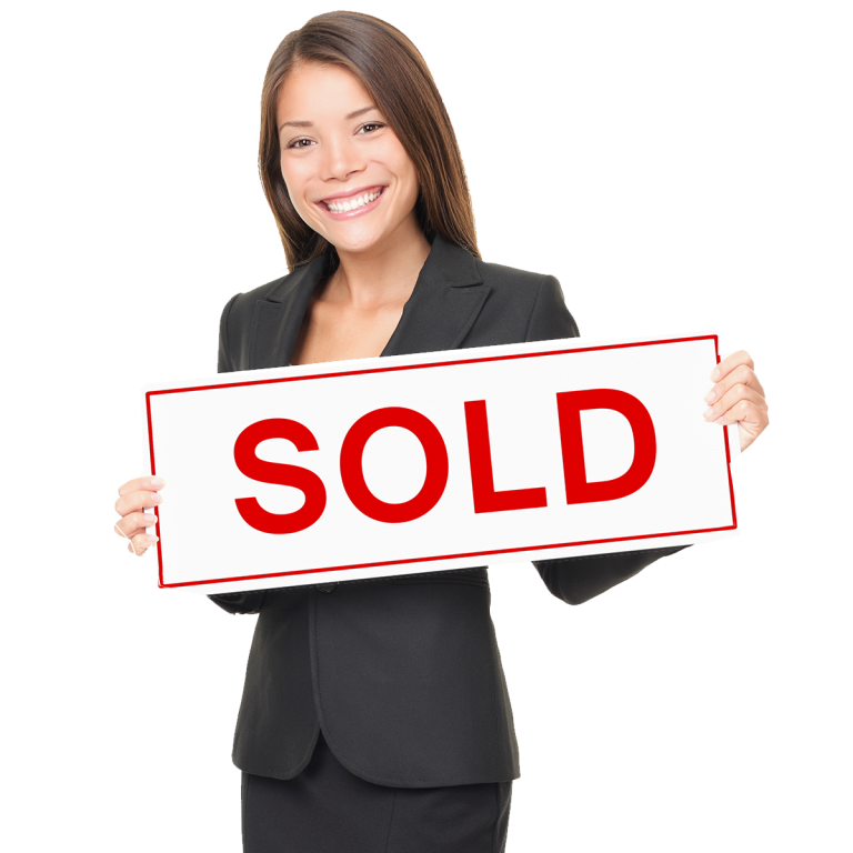 Real Estate House Sales Agent Broker Clipart