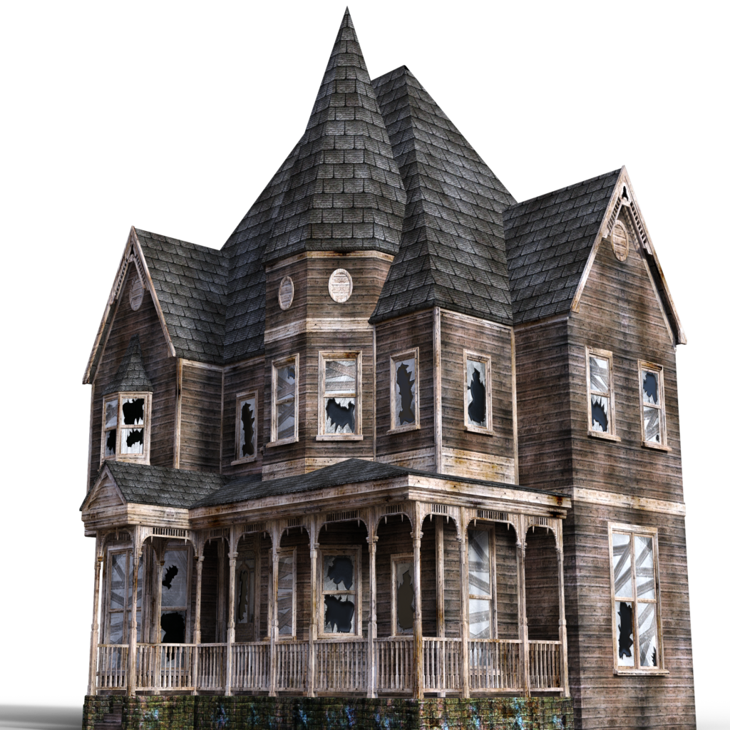 House Horror Haunted Attraction Free Transparent Image HQ Clipart