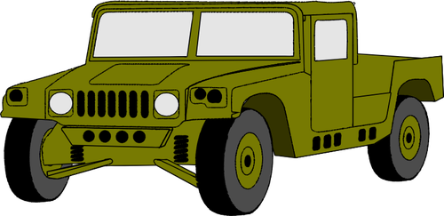 Of Hummer Military Vehicle Clipart
