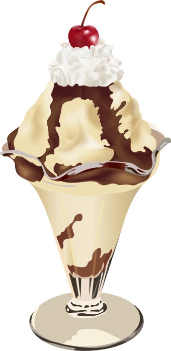 Ice Cream Sundae Download Png Clipart