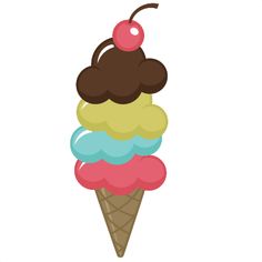 Ice Cream Cone Images About Gelati On Clipart