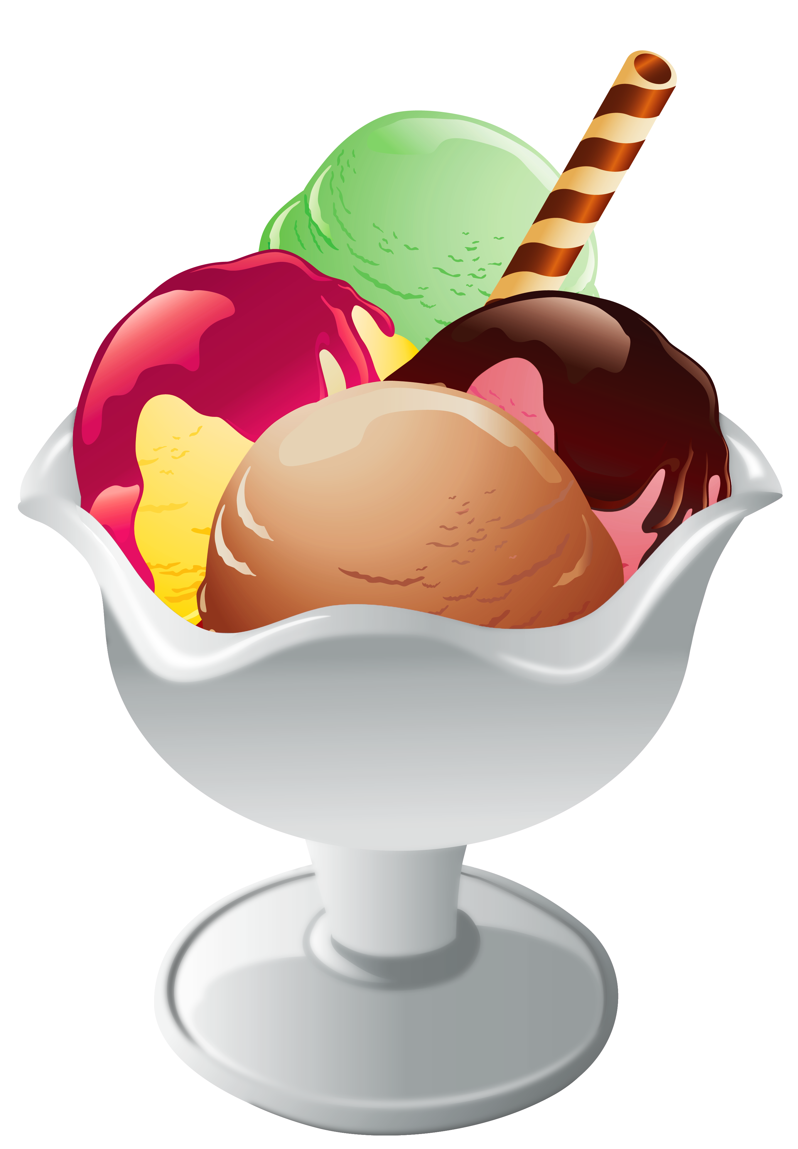 Ice Cream Sundae Png Images Clipart
