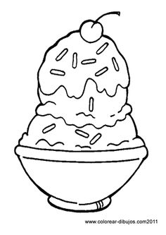 Ice Cream Sundaes Icon And On Clipart