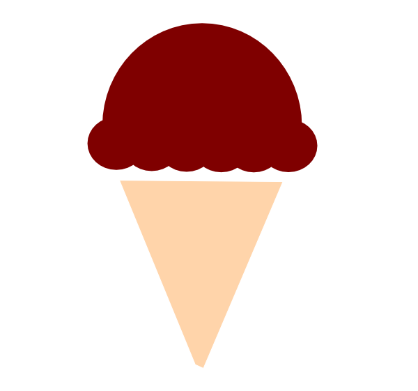 Ice Cream Cone Vanilla Ice Cake Kid Clipart