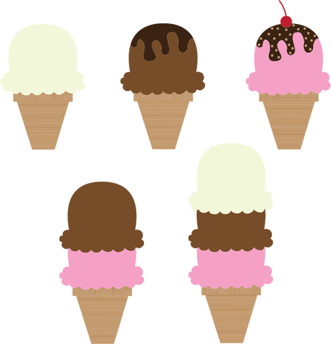 Ice Creams Clipart