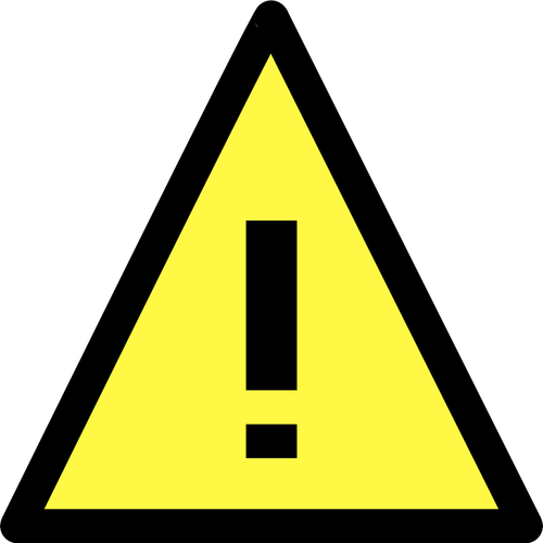Warning Icon Image Clipart