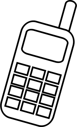 Mobile Phone Icon Clipart