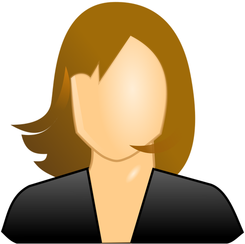 Female User Icon Image Clipart