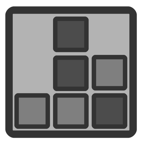 Square Tiles Icon Clipart