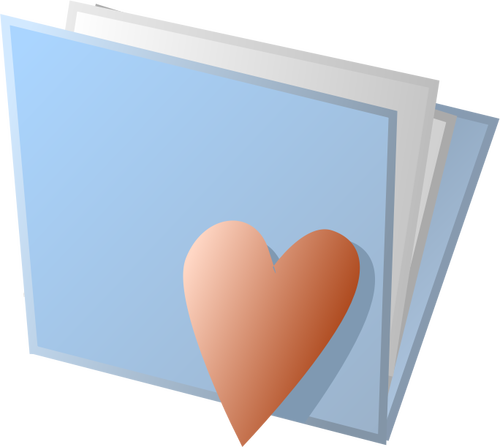 Love Folder Icon Clipart