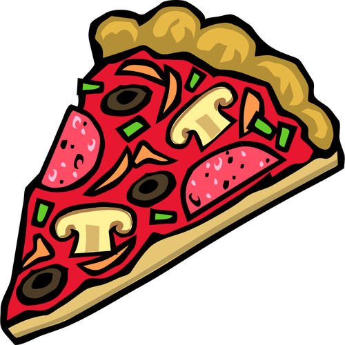 Of A Pepperoni Pizza Icon Clipart