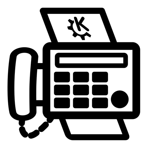 Print And Fax Icon Clipart