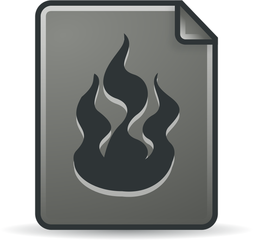 Burn Icon Clipart