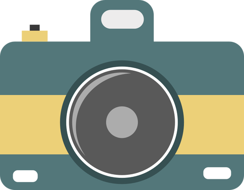 Flat Camera Icon Clipart