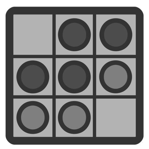 Circle And Tiles Icon Clipart