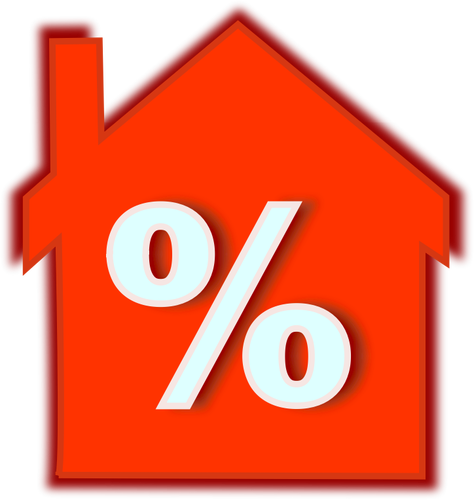 Home Loan Interest Rate Icon Clipart
