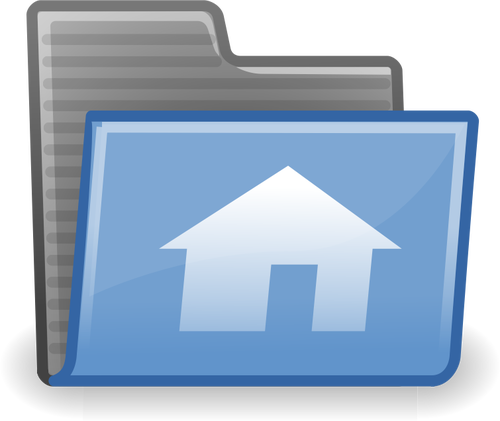 Of Home Folder Icon Clipart