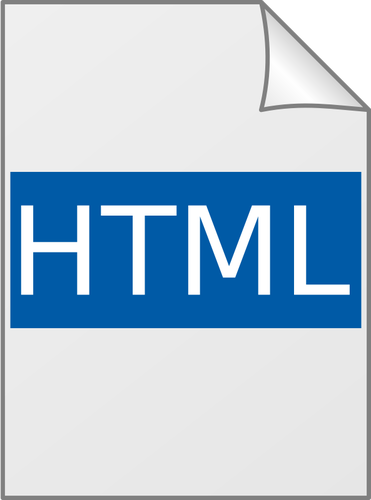 Glossy Html Icon Clipart