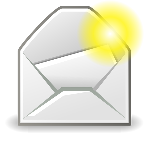 New Mail Message Icon Clipart