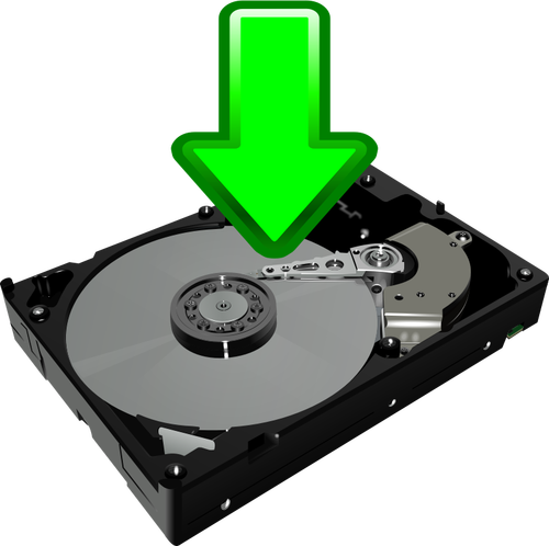 Download To Hdd Icon Clipart
