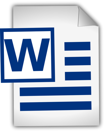 Word File Icon Clipart