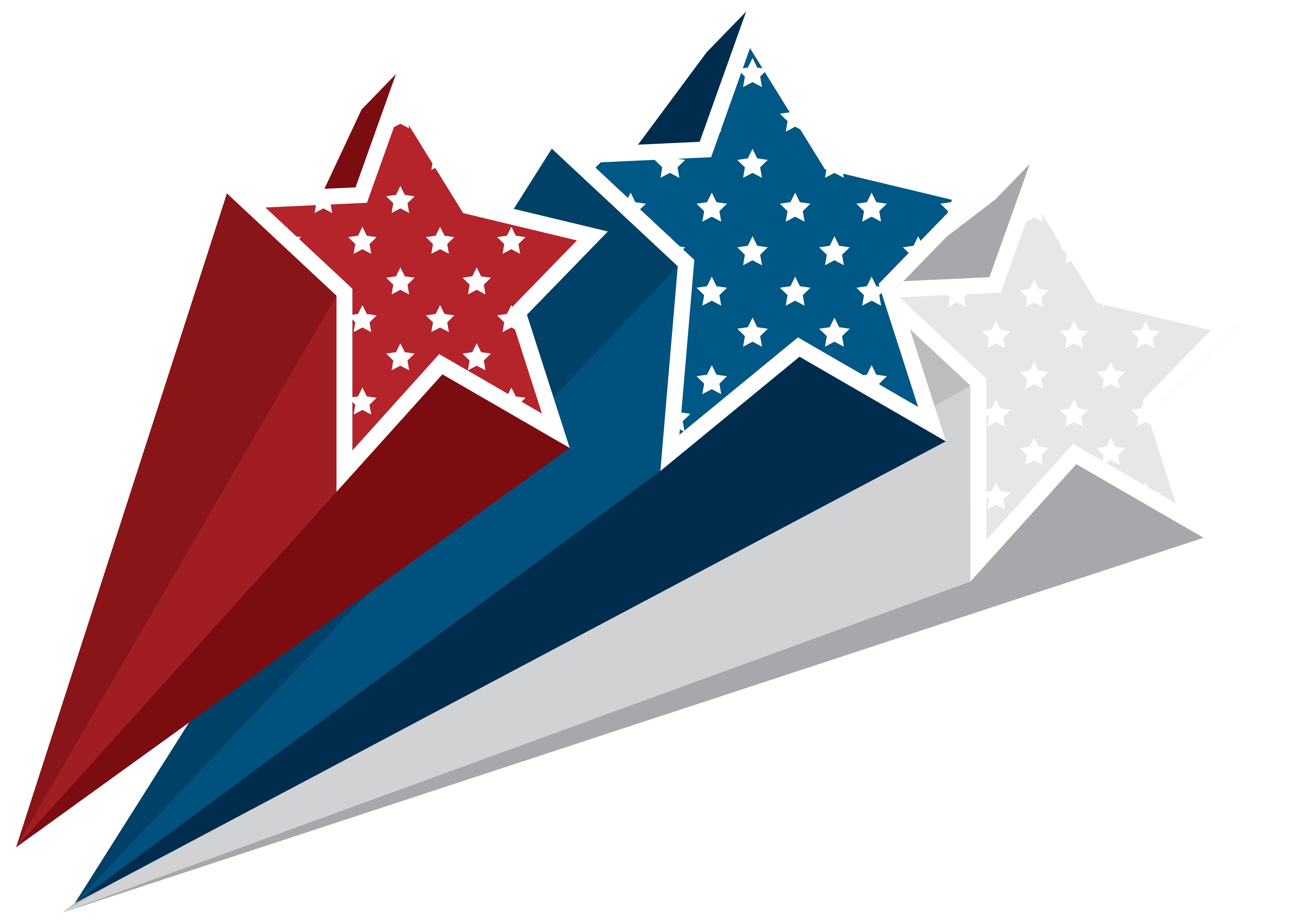 Decoration United Usa Of States Flag Stars Clipart