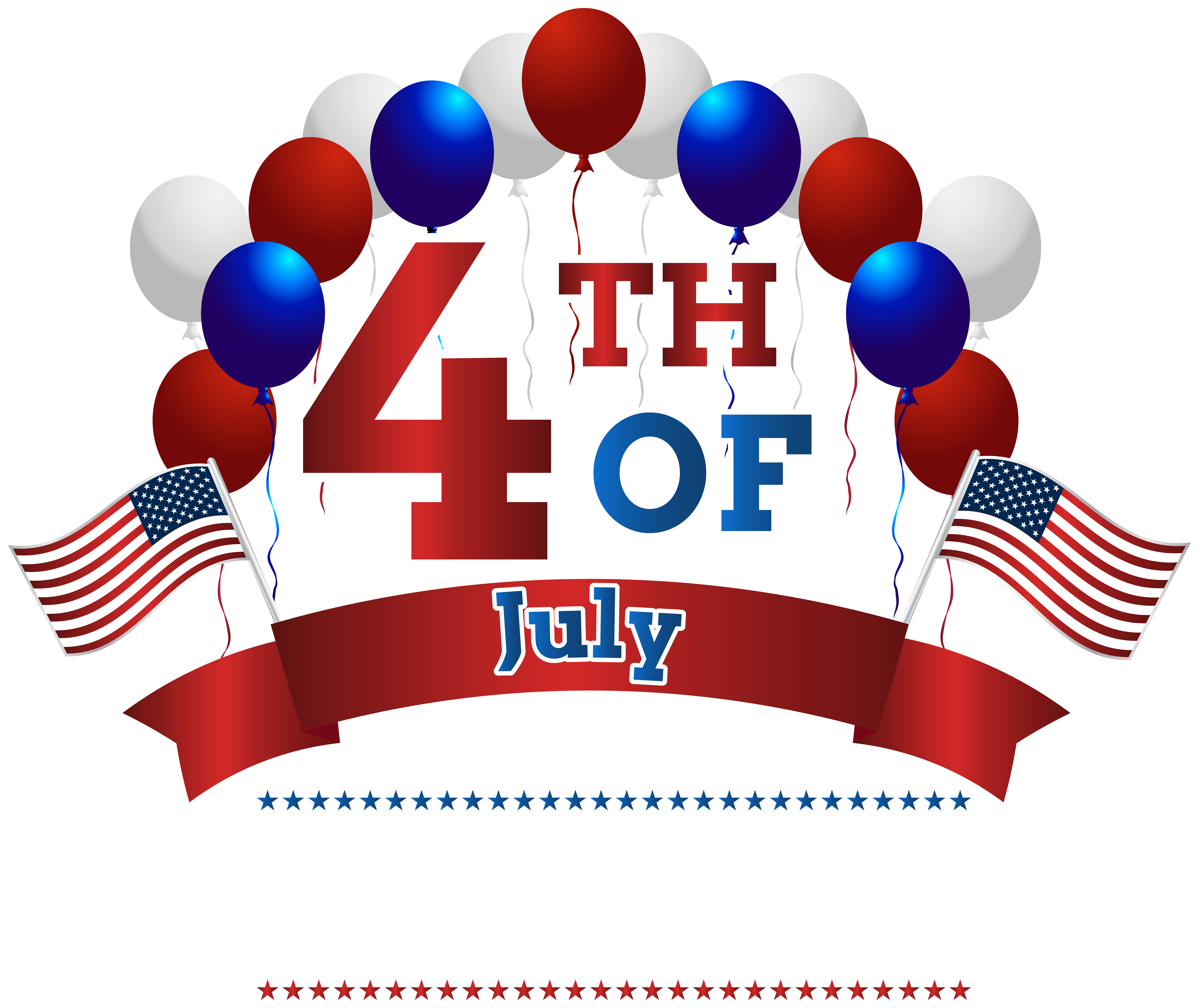 United States 4Th July Day Independence Happy Clipart