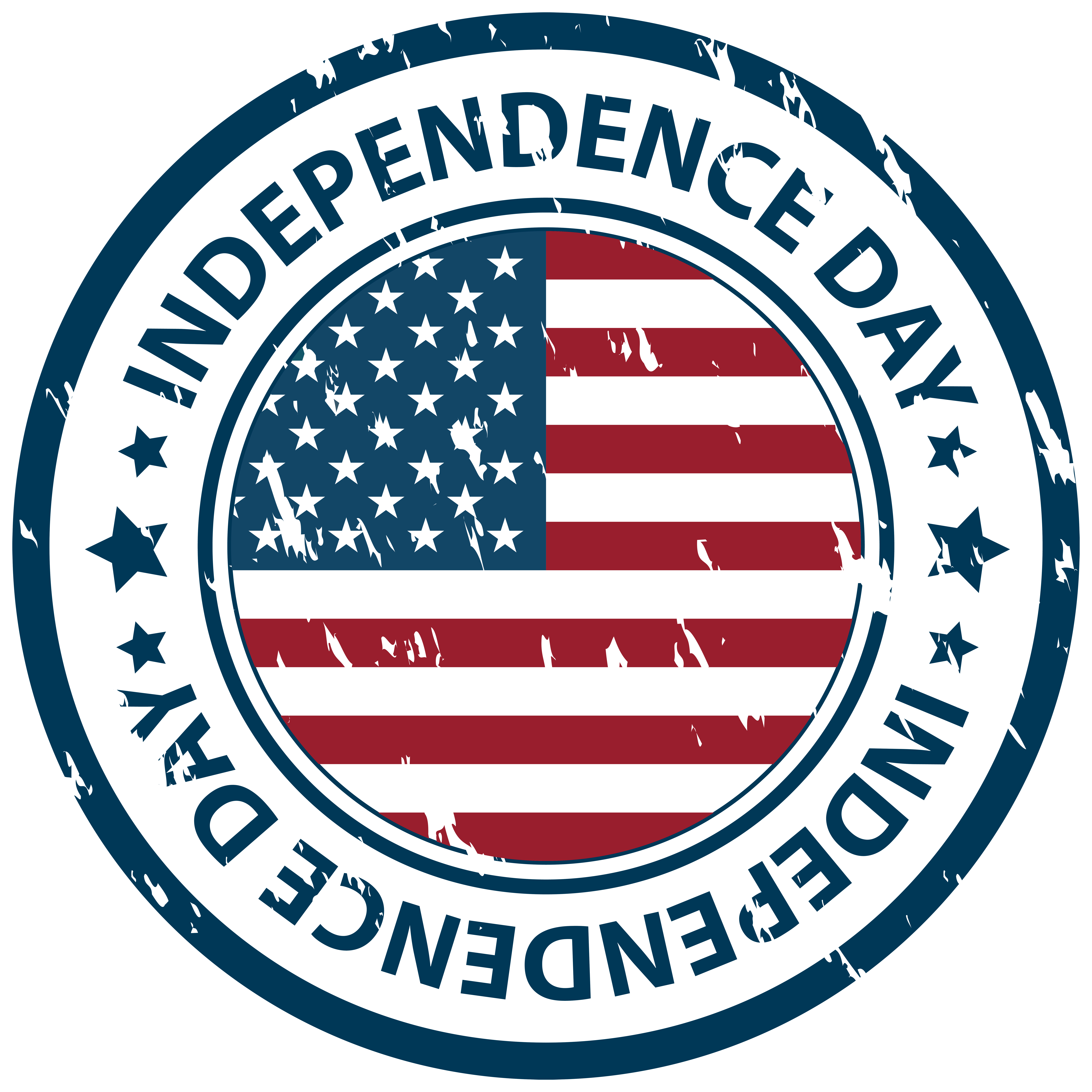 City Stamp York Seal Logo Day Independence Clipart