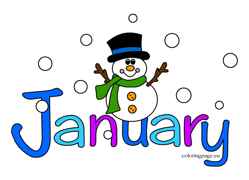 Free January Free Download Png Clipart