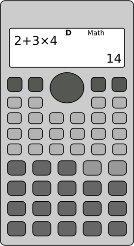 Scientific Calculator Clipart