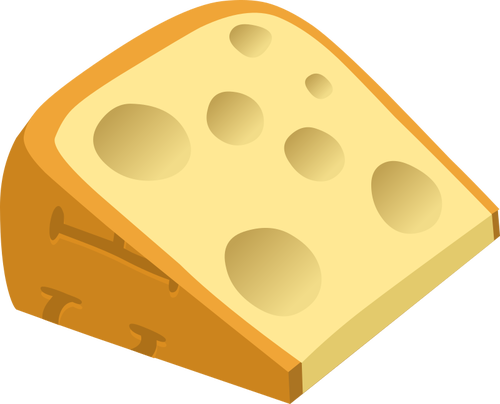 Cheesy Slice Clipart