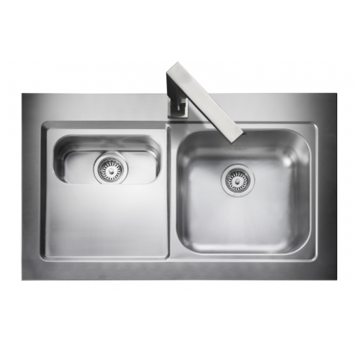 Steel Bathroom Countertop Stainless Material Sink Kitchen Clipart