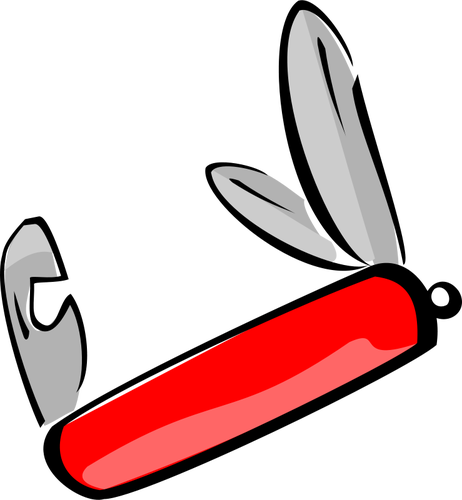 Red Swiss Army Knife Clipart