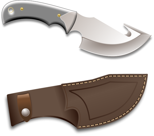 Hunter Knife . Clipart