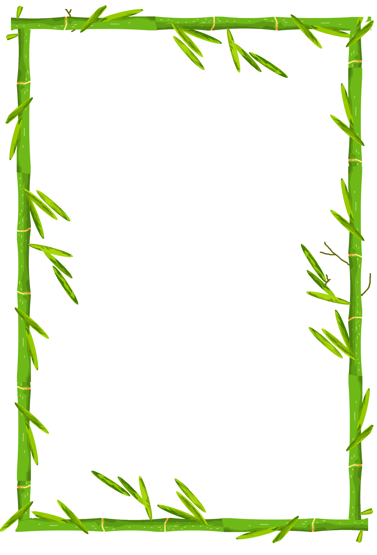 Bamboo Border Download Free Image Clipart