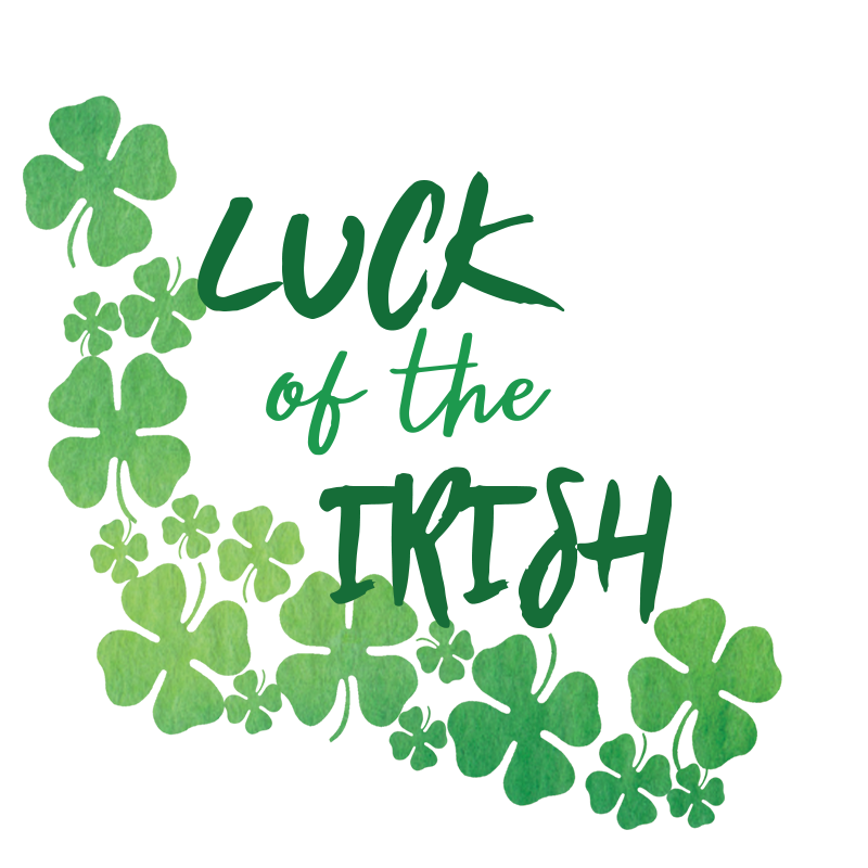 Clover Irish People St Four-Leaf Patrick'S Day Clipart