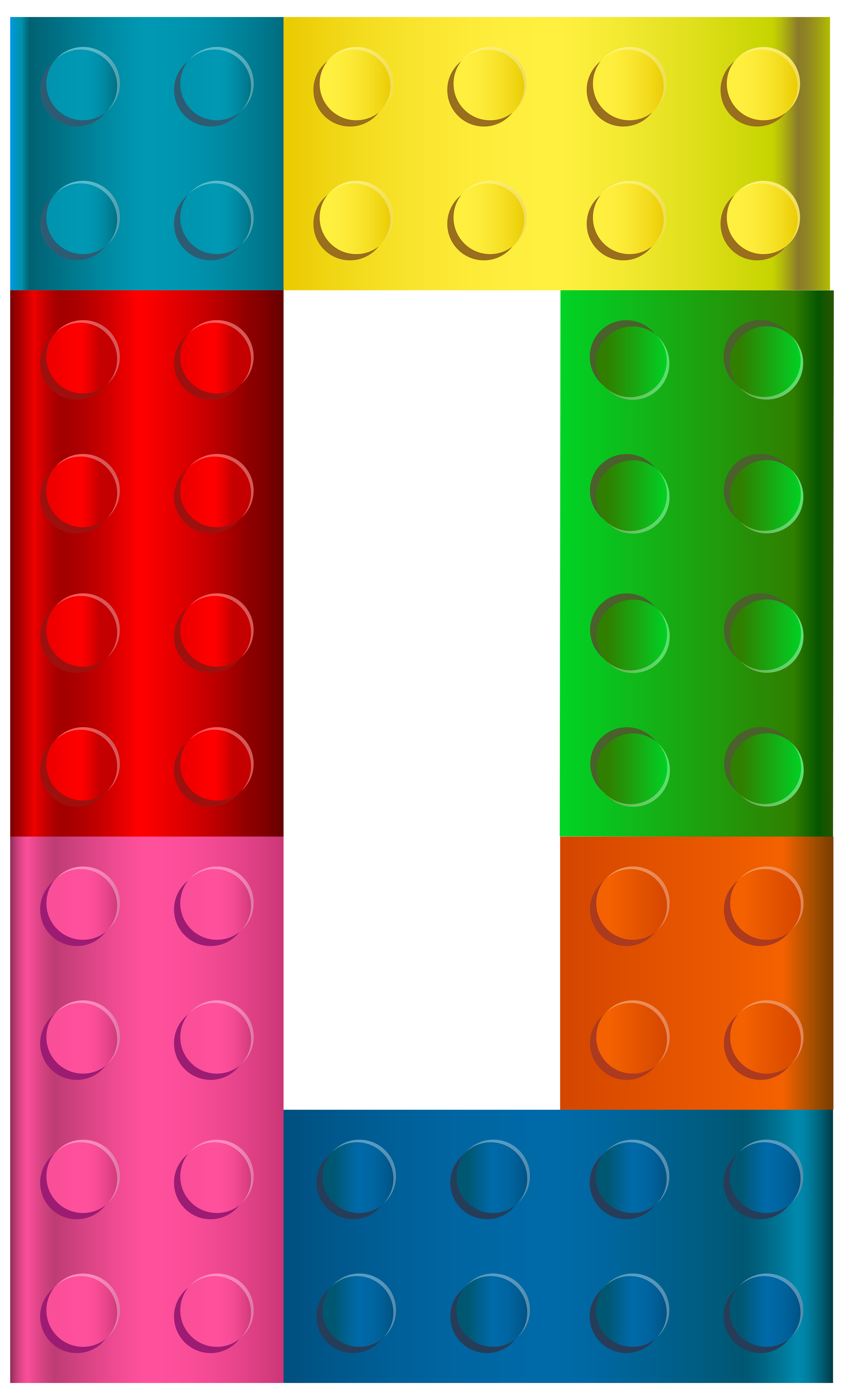 Lego Number Zero Transparent Image Free Download Clipart