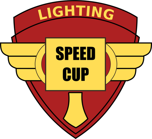 Lighting Speed Cup Clipart