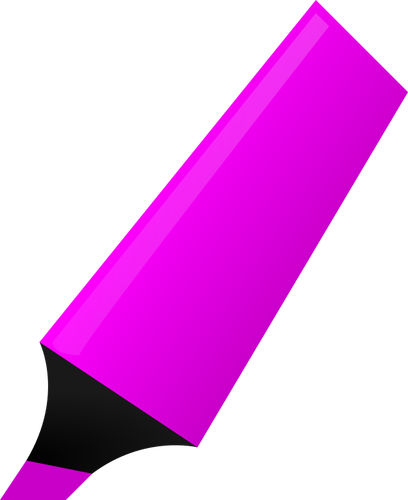 Of Purple Highlighter Clipart