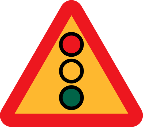 Traffic Lights Ahead Clipart