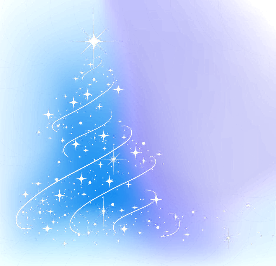 Light Abstract Tree Decoration Year Christmas Clipart