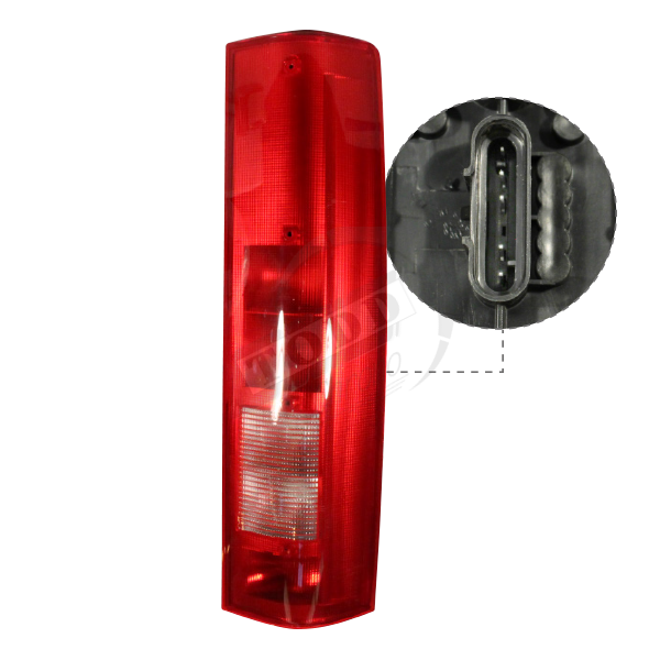 Iveco Fire Automotive Daily Tail Brake Light Clipart