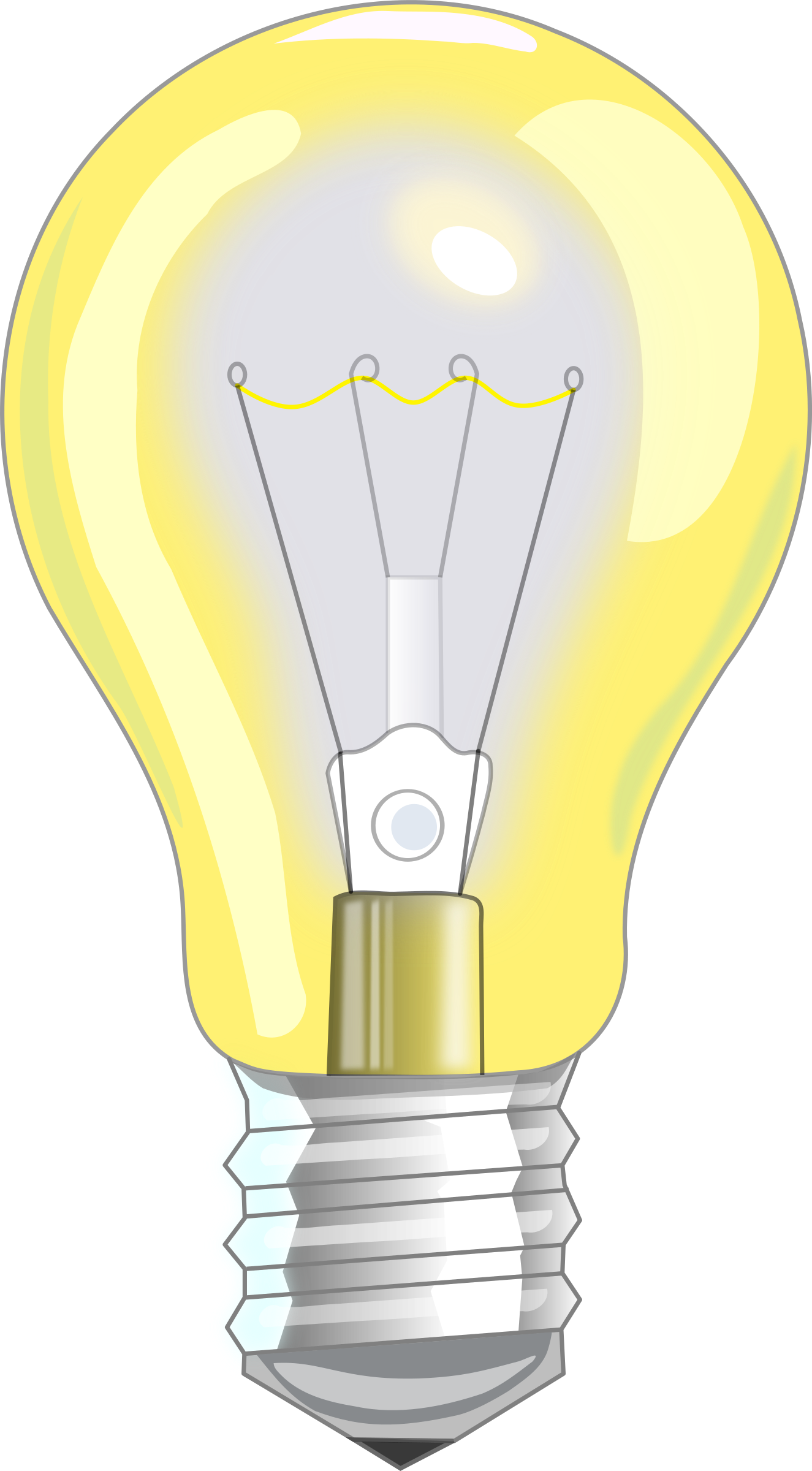 Light Fixture Lamp Incandescent Bulb Drawing Clipart