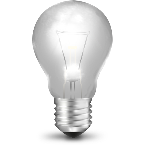 Off Light Lighting Incandescent Bulb Transparent Icon Clipart