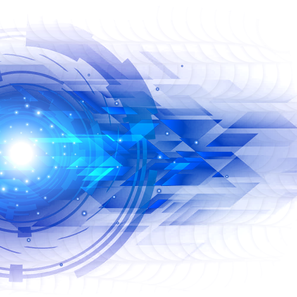 Blue And Light Effect Science Technology Clipart