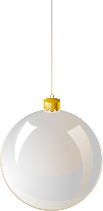 Ball Light Material Fixture Yellow Christmas Clipart