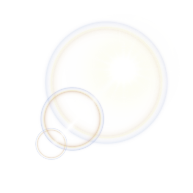 Light White Circle Effect Free Transparent Image HD Clipart