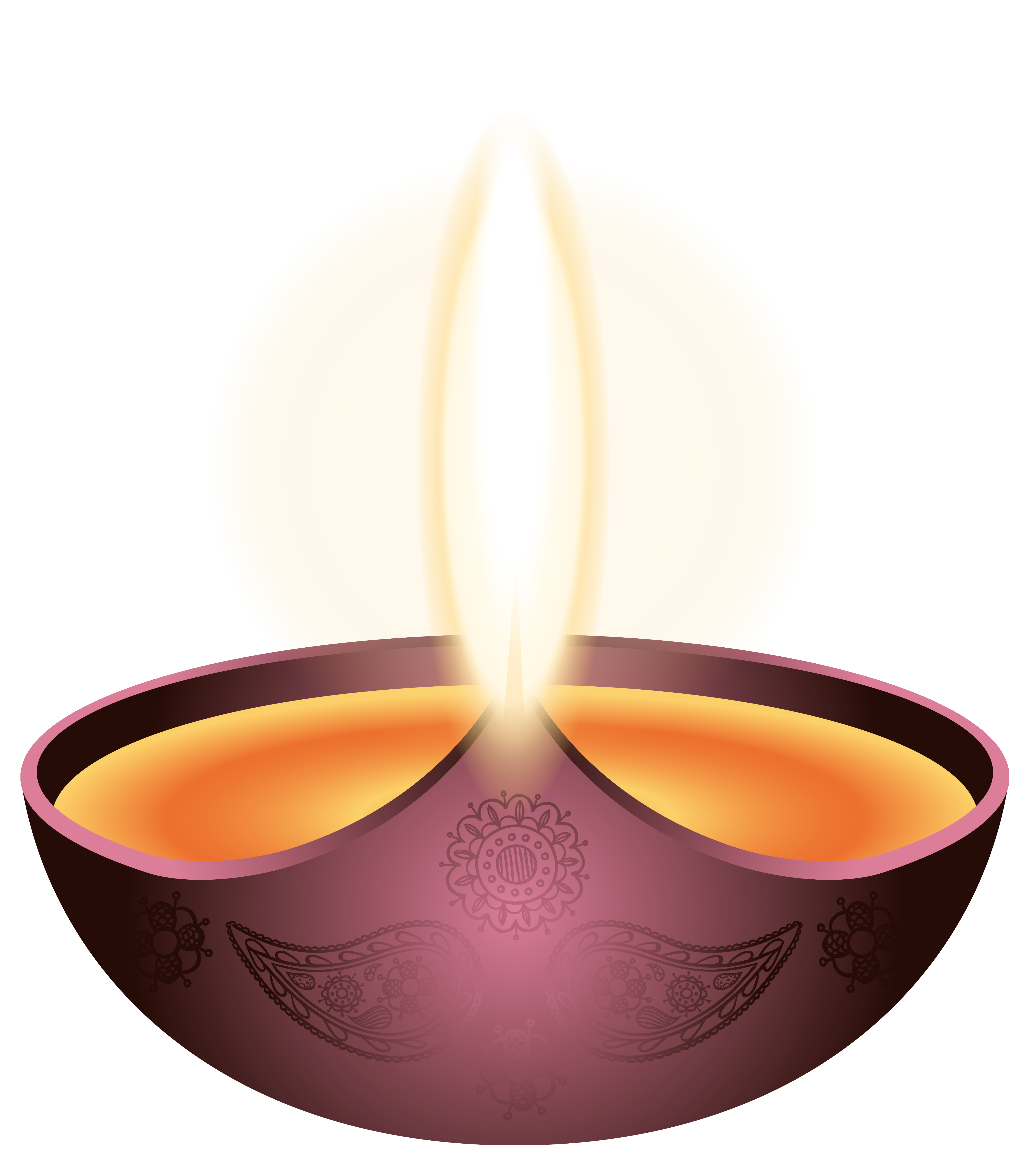 Purple Candle Diwali Happy Diya Free Clipart HD Clipart